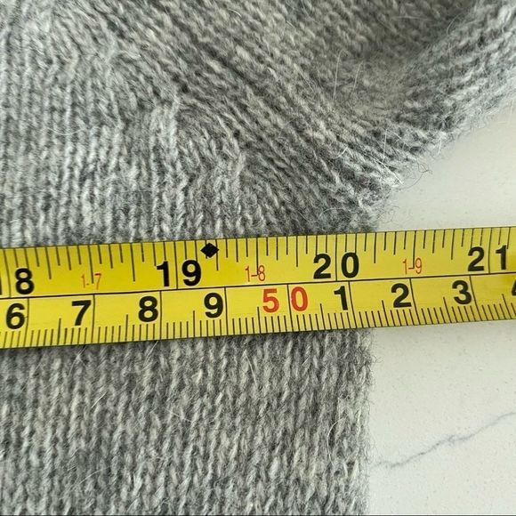 Gray Embellished Crew Neck Sweater - Picture 8 of 8